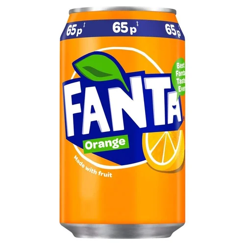 Fanta Orange 330ml Cans wholesale pallet supply