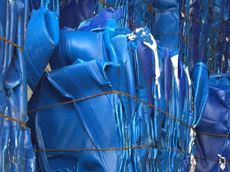 HMW HDPE drum blue scrap wholesale supplier